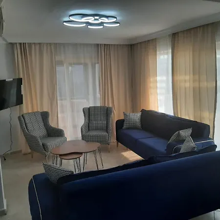 2+1 с видом на море, с большой террасой и бассейном Apartament *