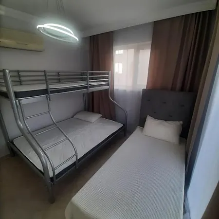 Apartament 2+1 с видом на море, с большой террасой и бассейном *
